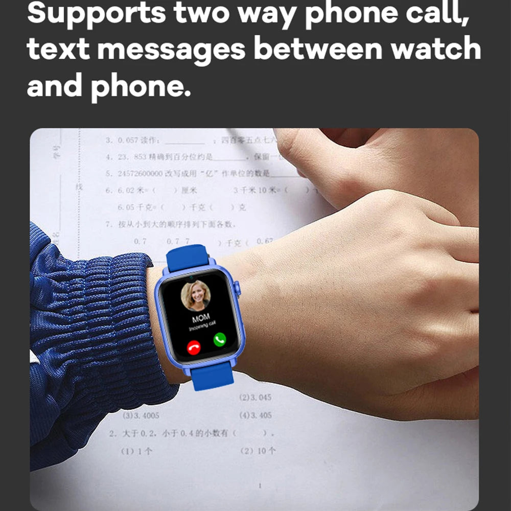 Kids Smart Watch 4G – GPS & WiFi Video Call Smartwatch with SOS, Camera, Tracker & Voice Chat