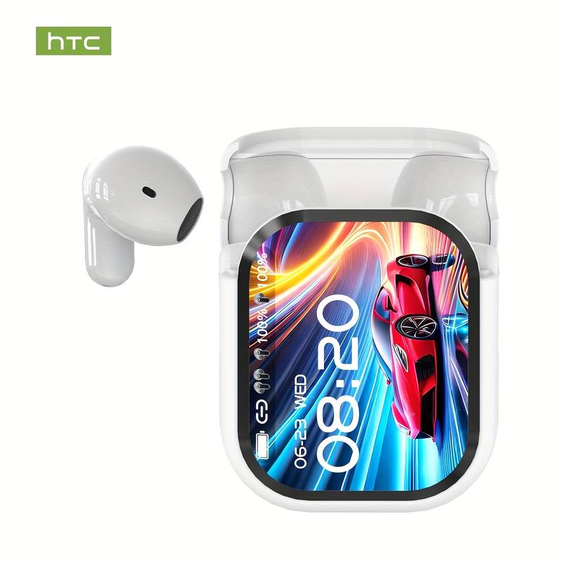 HTC NE20 Bluetooth V6.0 Earphones – TWS Wireless Sports Headphones with AI Translation - Live Easy