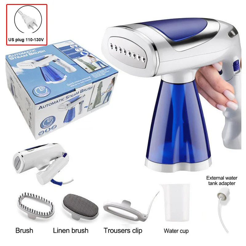 Foldable Clothes Steamer Iron – Portable Handheld Garment Steamer with Fast Heating & 3 Speeds