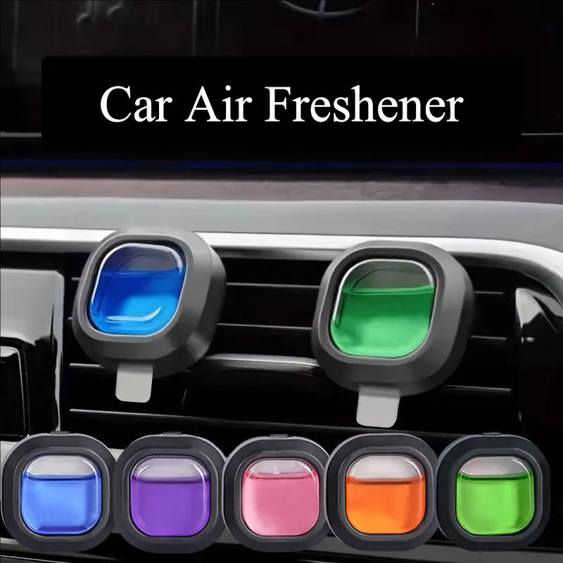Car Vent Clip Air Freshener – Long-Lasting Essential Oil Odor Eliminator (0.14oz)