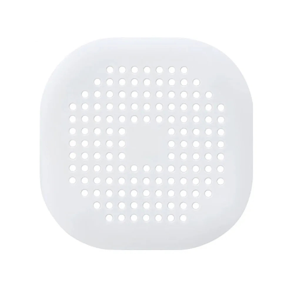 Silicone Drain Cover with Suction Cup – Hair Filter & Anti-Clog Protector 10Pcs