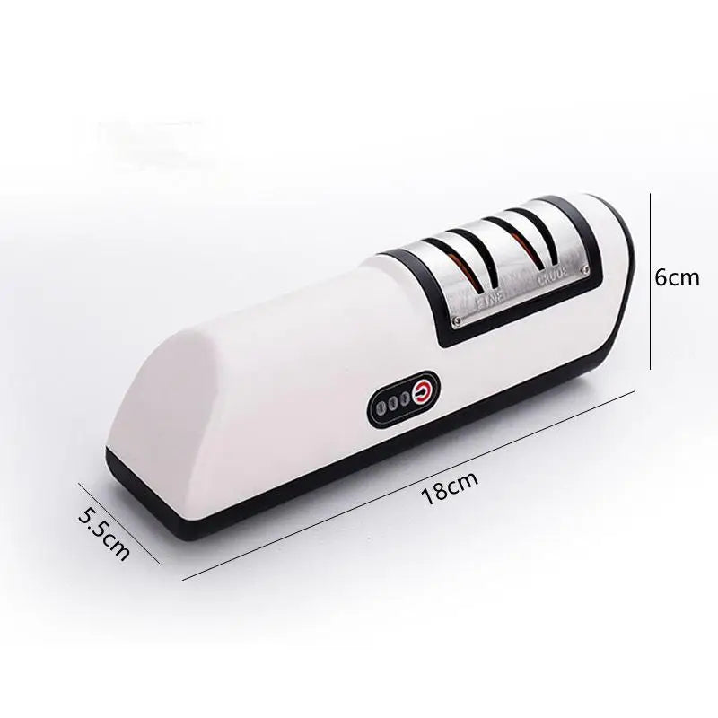 Electric Knife Sharpener – Professional 4-Gear Automatic Multifunctional Sharpener for Kitchen Knives - Live Easy