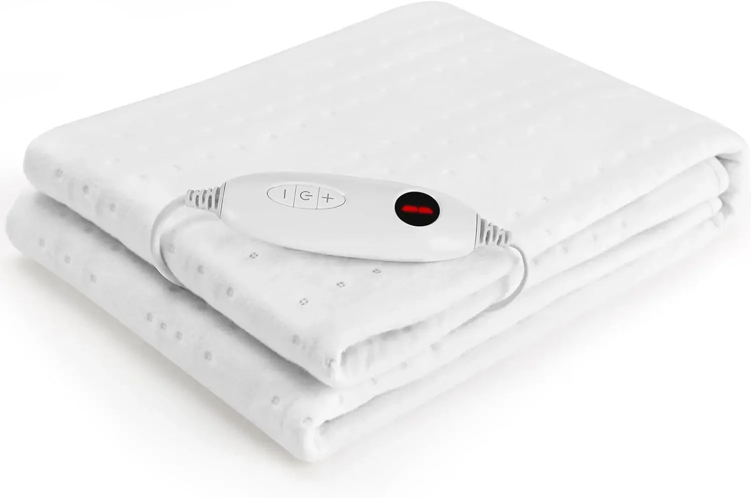 Electric Heated Mattress Pad 150×80cm – 100W Bed Warmer with 6 Heat Levels, Auto-Off & Fast Heating