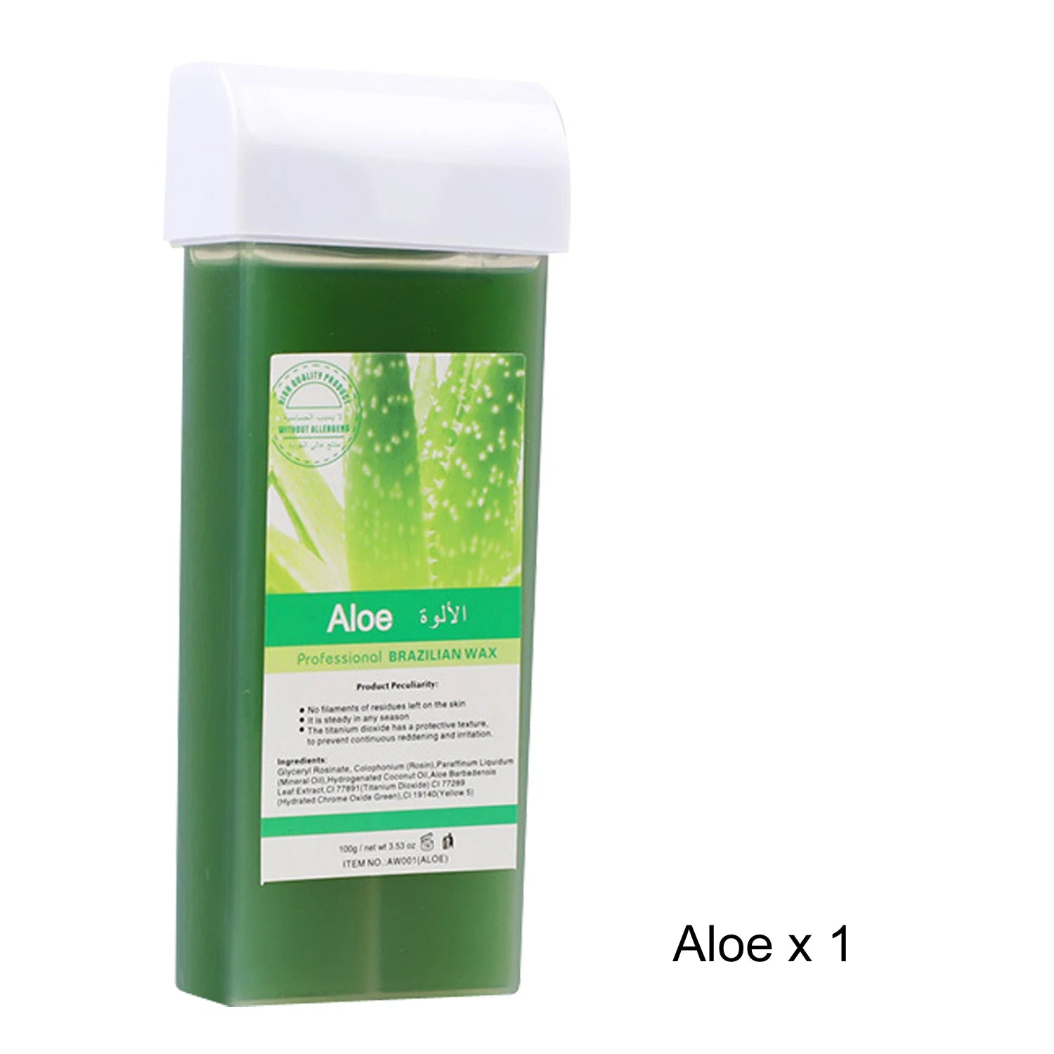 Roll-On Wax Refill Kit – Professional Hair Removal Cartridges for Wax Warmer (Aloe, Honey, Coconut, Lavender, Rose, Chamomile) 100ML