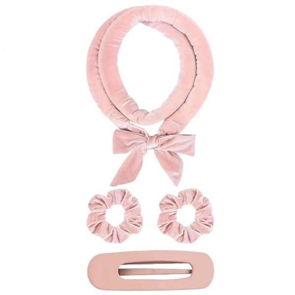 Heatless Curling Rod Headband – Soft No-Heat Hair Curler for Overnight Curls | Lazy Sleeping Hair Roller Band Styling Tool for Women - Live Easy