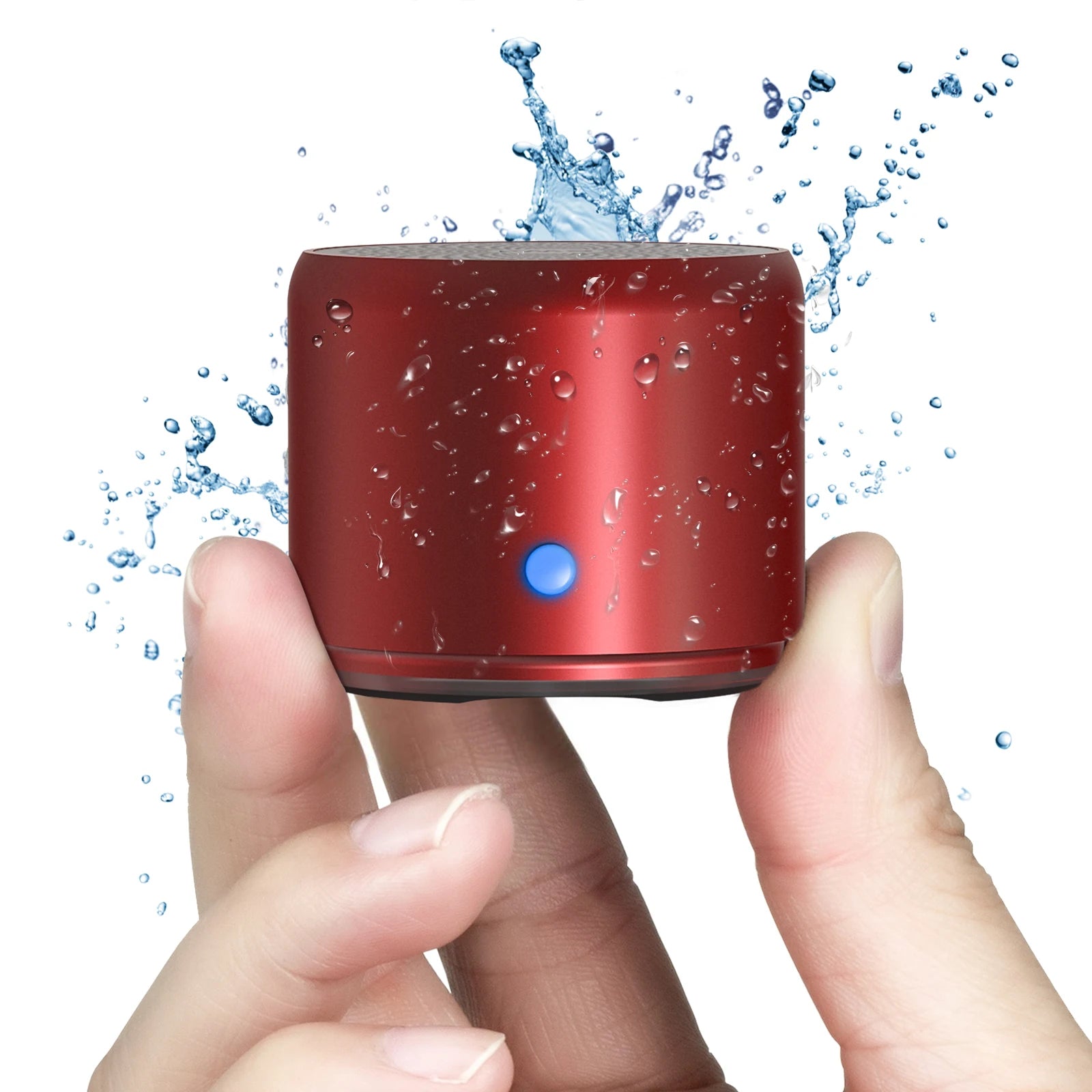 EWA A106 Pro Mini Bluetooth Speaker – Portable Wireless Speaker with Deep Bass, IPX7 Waterproof & Travel Case