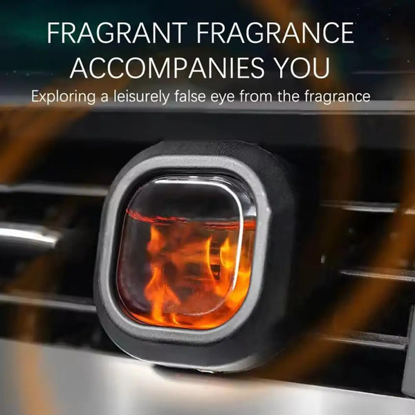 Car Vent Clip Air Freshener – Long-Lasting Essential Oil Odor Eliminator (0.14oz)