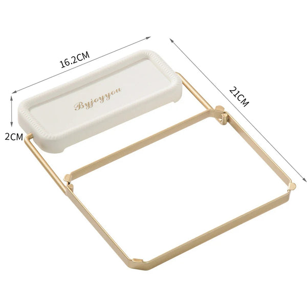 Foldable Sink Filter Rack – Mesh Bag Stand for Kitchen Waste & Garbage Storage