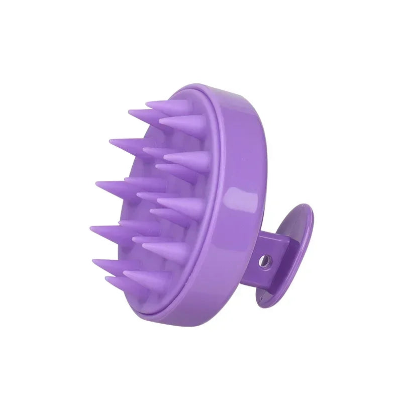 Silicone Scalp Massage Shampoo Brush – Soft Hair Washing Comb