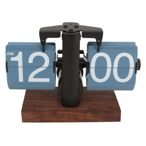 Retro Flip Down Clock – Automatic Turning Battery Clock for Home & Office Décor