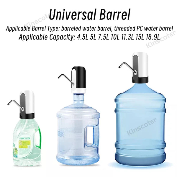 Portable Automatic Water Dispenser Pump – USB Rechargeable & BPA-Free