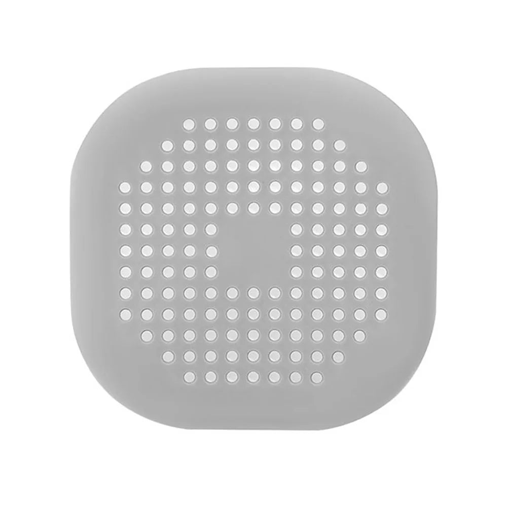 Silicone Drain Cover with Suction Cup – Hair Filter & Anti-Clog Protector 10Pcs