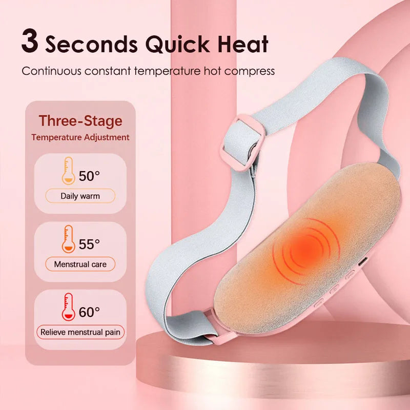 Electric Heating Belt – Comfortable Warmth & Relief for Period Cramps and Waist Support