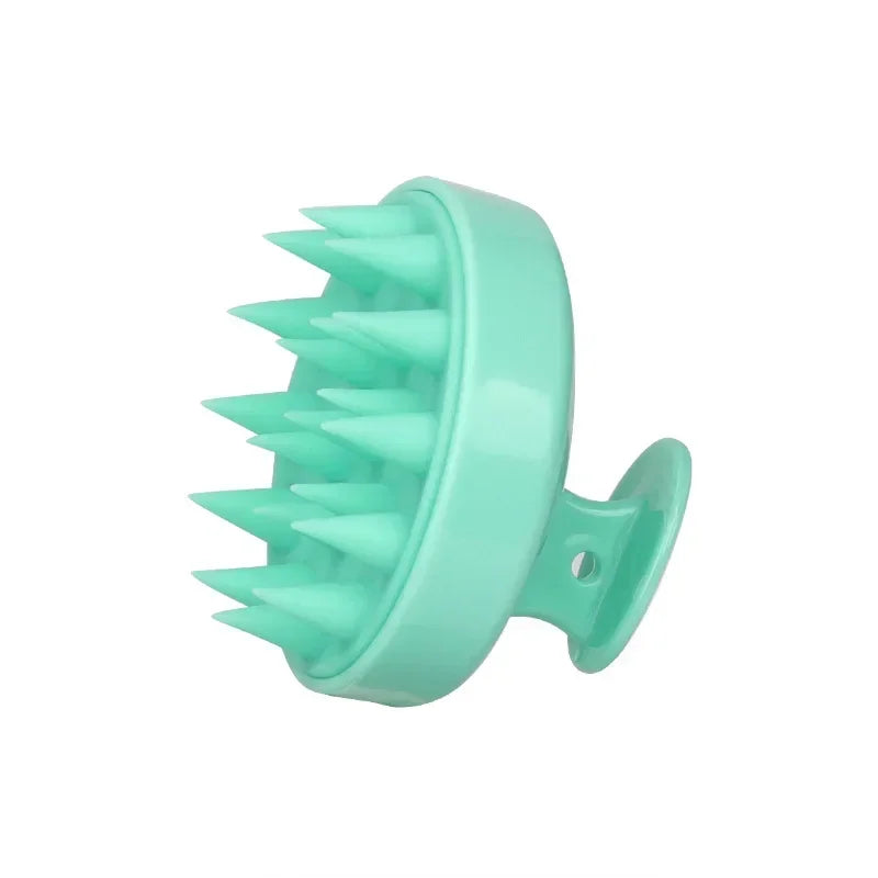 Silicone Scalp Massage Shampoo Brush – Soft Hair Washing Comb