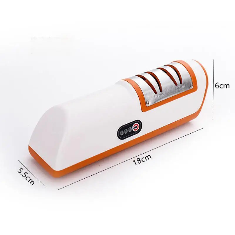 Electric Knife Sharpener – Professional 4-Gear Automatic Multifunctional Sharpener for Kitchen Knives - Live Easy