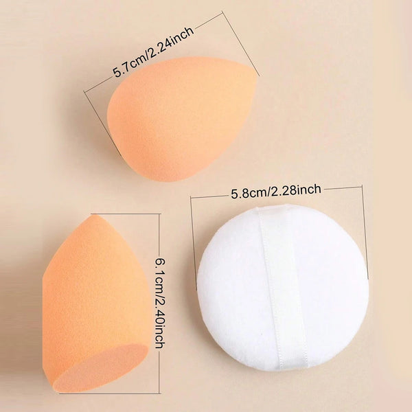 15-Piece Makeup Brush Kit – Soft Synthetic Foundation, Blush & Eyeshadow Brushes