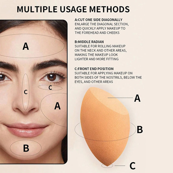 15-Piece Makeup Brush Kit – Soft Synthetic Foundation, Blush & Eyeshadow Brushes