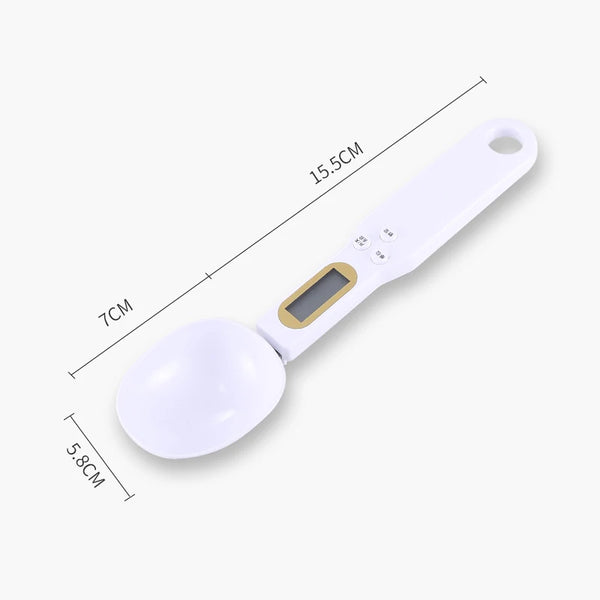 Digital Spoon Scale 500g/0.1g – LCD Food Measuring Tool for Coffee, Milk & Baking