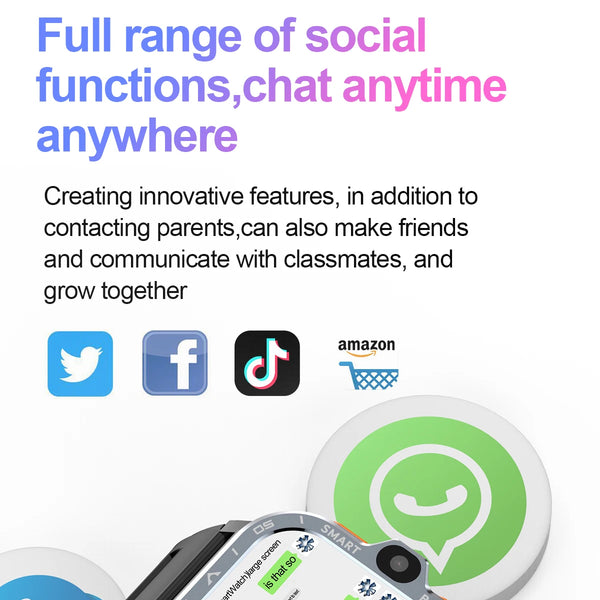 Valdus PGD 4G/5G Android Smart Watch – GPS, Dual HD Camera, NFC & WiFi | 16GB/64GB ROM Smartwatch with SIM Card Slot for Men - Live Easy