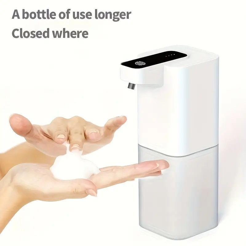 Automatic Soap Dispenser – Touchless Infrared Sensor Hand Wash Dispenser | Rechargeable Liquid Soap Pump for Bathroom & Kitchen