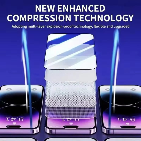 8K Dust-Free Tempered Glass Screen Protector (3PCS Set) – HD Anti-Fingerprint Glass for Samsung Galaxy - Live Easy