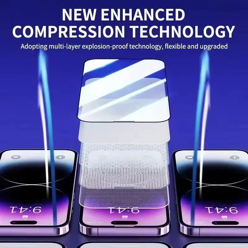 8K Dust-Free Tempered Glass Screen Protector (3PCS Set) – HD Anti-Fingerprint Glass for Samsung Galaxy - Live Easy