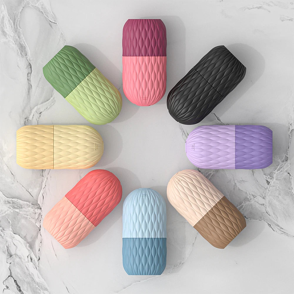 Ice Face Roller (1/3PCS Set) – Stainless Steel & Silicone Facial Roller for Skin Tightening - Live Easy