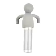 Set of 2 Stainless Steel Fine Mesh Tea Strainers – Heat-Resistant Silicone Handle Infusers for Loose Leaf Tea in Cups & Mugs - Live Easy