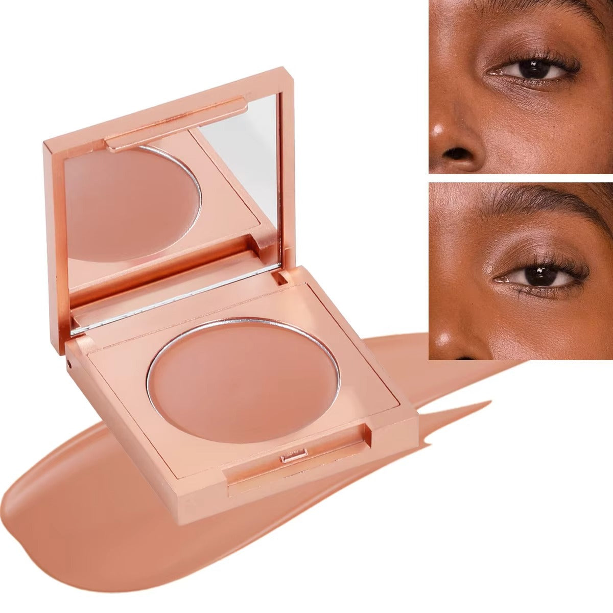 Tarte Colored Clay CC Undereye Corrector – 4-in-1 Brightening Concealer for Dark Circles & Puffiness | Color-Correcting Cream with Natural Finish - Live Easy
