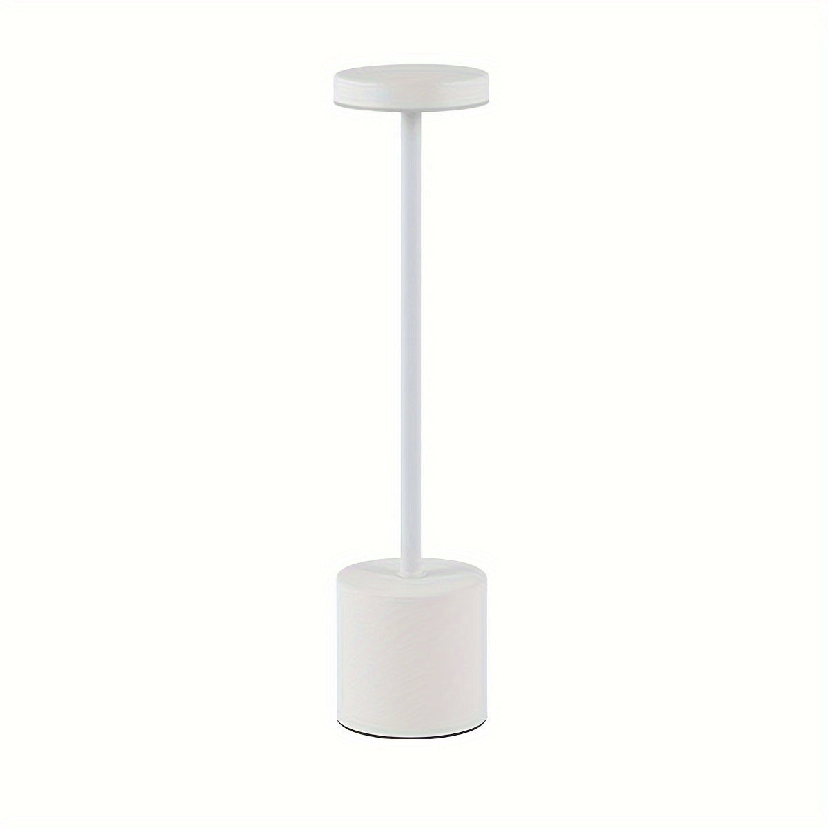 Rechargeable Alloy Cordless LED Table Lamp – Touch Control Night Light with 3 Color Modes
