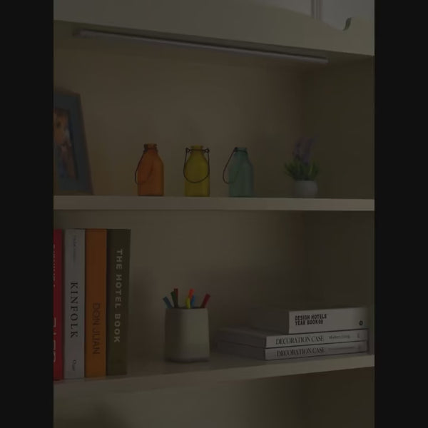 LED Motion Sensor Light – Rechargeable Wireless Night Light with Auto On/Off, Magnetic & Stick-On Design