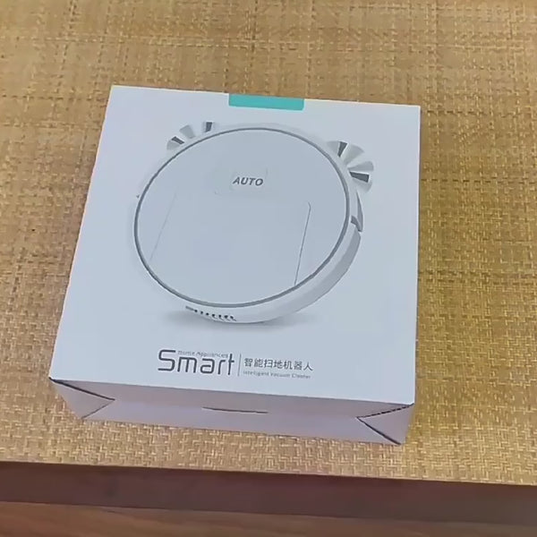 3-in-1 Robot Vacuum Cleaner – USB Rechargeable Vacuum & Mop Combo with 1000Pa Suction for Home, Carpet & Pet Hair