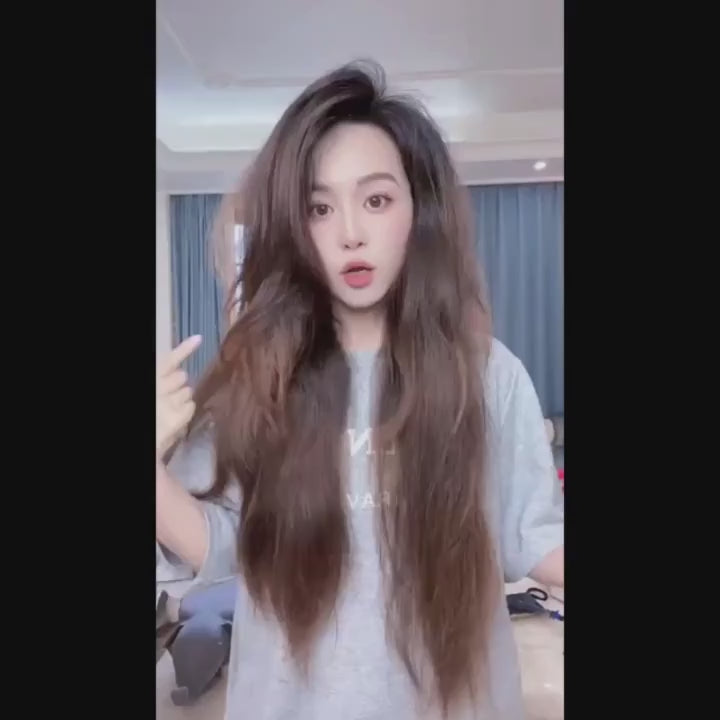 Mini Cordless Hair Straightener Comb – Portable USB Rechargeable Styler for Bangs & Short Hair