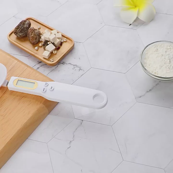Digital Spoon Scale 500g/0.1g – LCD Food Measuring Tool for Coffee, Milk & Baking